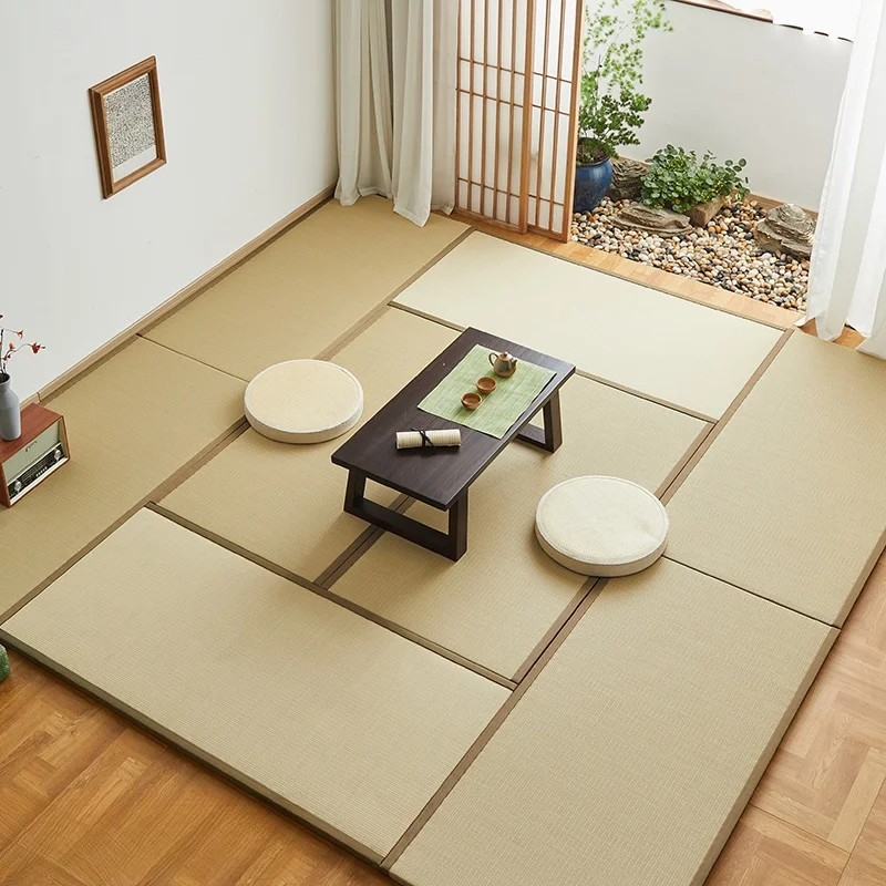 Tatami Mat Rush - ญี่ปุ่นแบบดั้งเดิม Igusa Tatami ทอ Rush ฟางเสื่อนอนพื้น