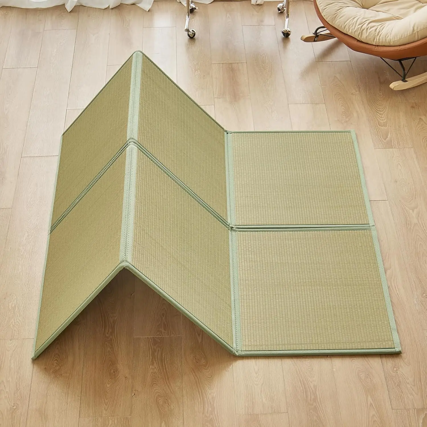 เสื่อทาทามิปูพื้นจากหญ้ารัชธรร - Tatami Mat Rush บทวิจารณ์และราคา