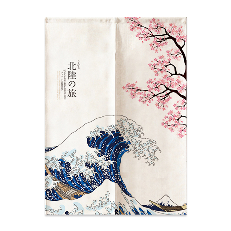 ผ้าลินินญี่ปุ่นม่านประตู Noren - Noren Curtain Doorway บทวิจารณ์และราคา