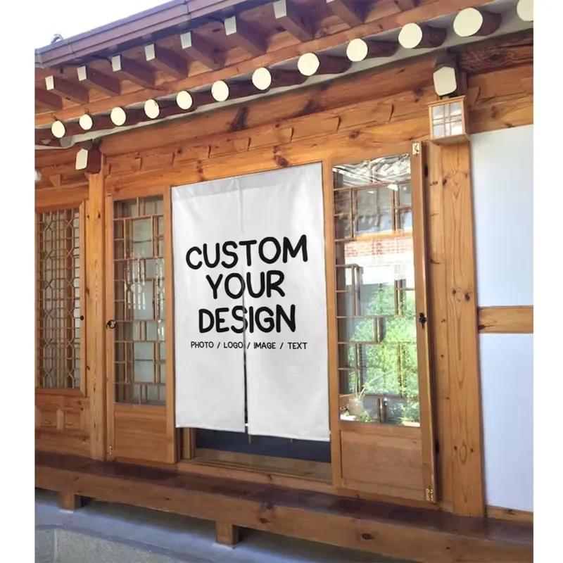 ผ้าม่านนอร์เอนสั่งทำพิเศษ รูปภ - Noren Curtain Doorway บทวิจารณ์และราคา