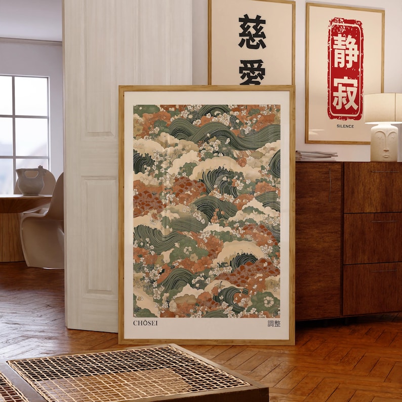 2 ชิ้น โปสเตอร์ศิลปะบนผืนผ้าใบ - Japanese Lifestyle บทวิจารณ์และราคา