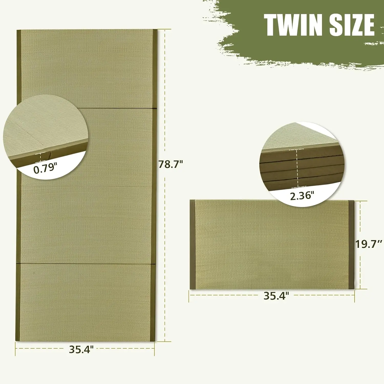 เสื่อทาทามิญี่ปุ่น, ที่นอนพื้น - Tatami Mat Rush บทวิจารณ์และราคา