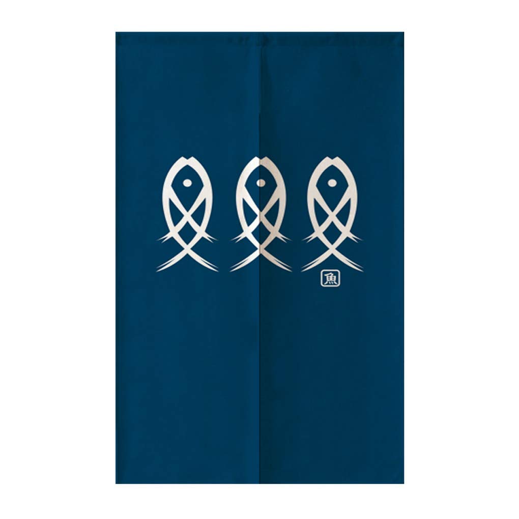 ตัวอักษรโบราณปลาญี่ปุ่น Noren  - Noren Curtain Doorway บทวิจารณ์และราคา